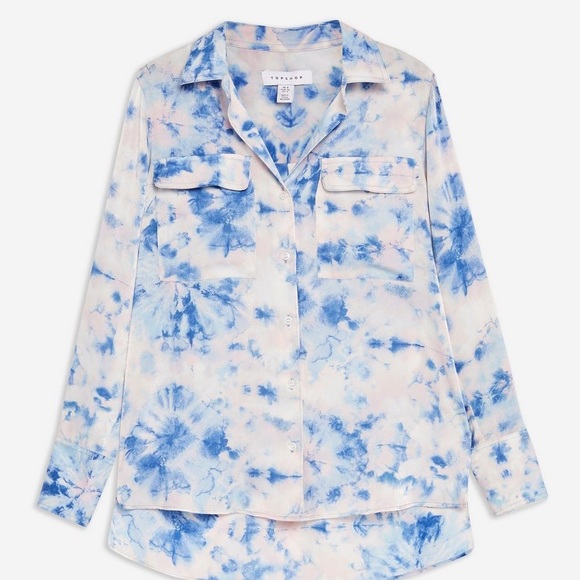 Topshop Tie Dye Shirt - Picture 3 of 5